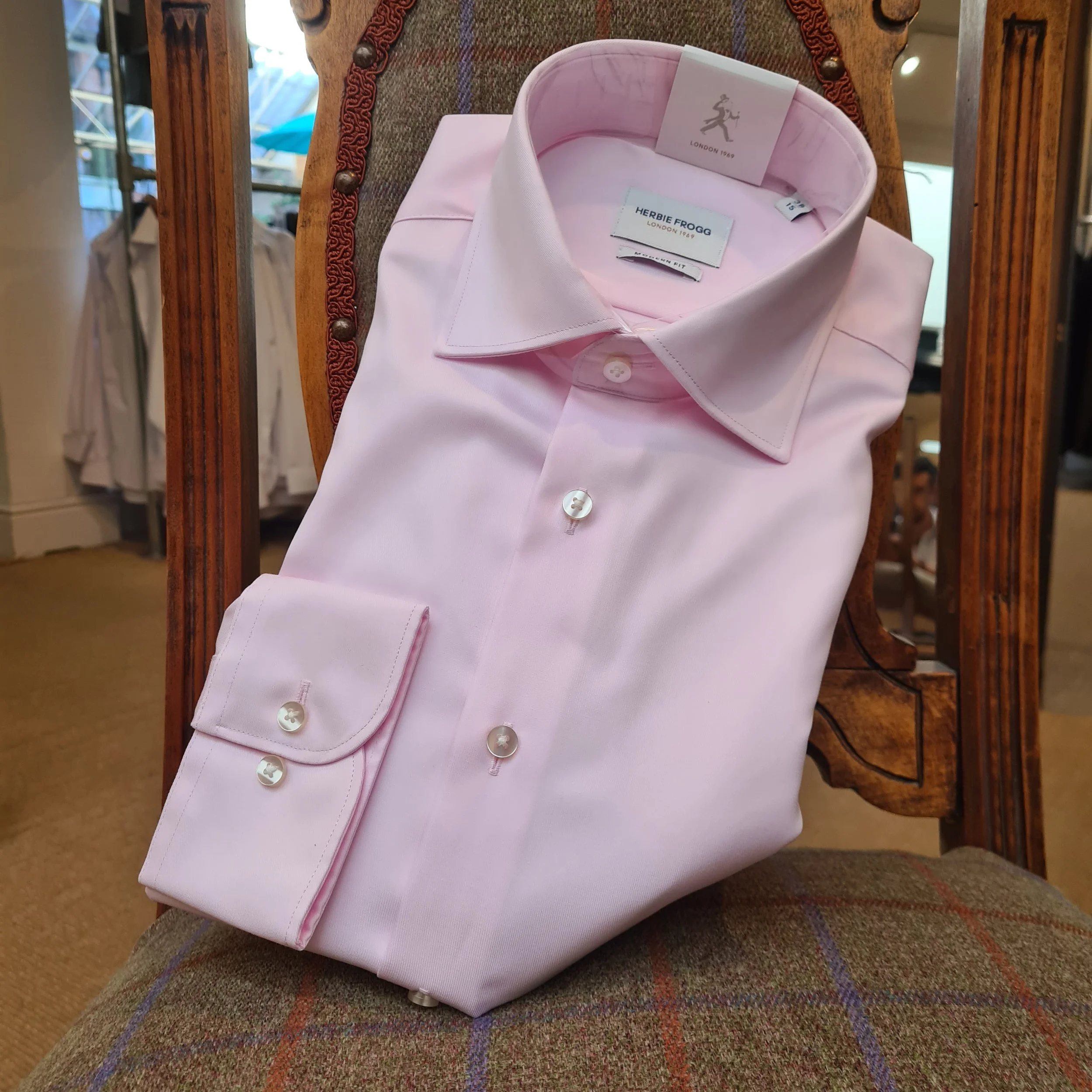 Herbie Frogg Pastel Pink Shirt
