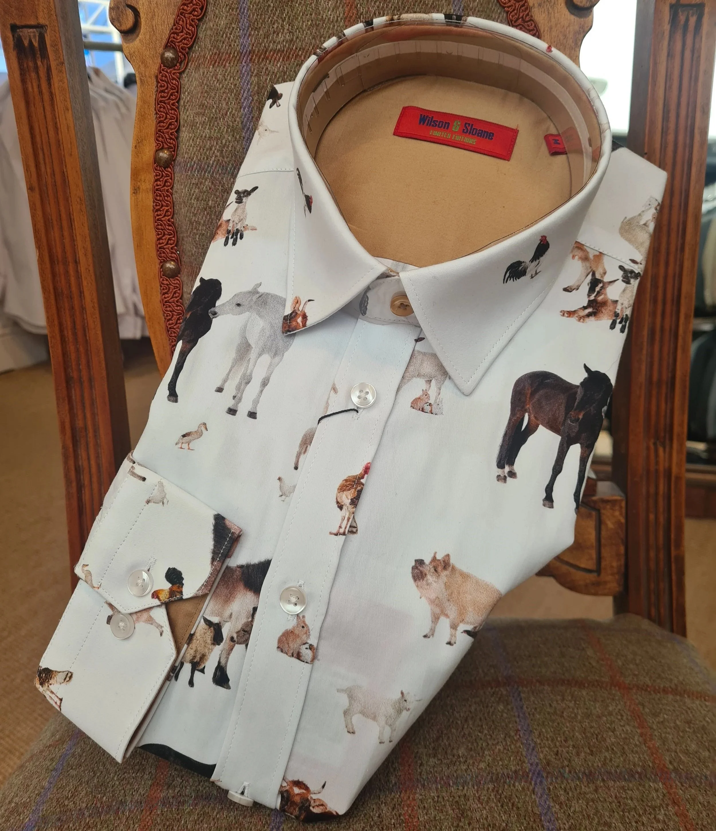 Wilson & Sloane - Limited Edition Farm Animal Print Shirt