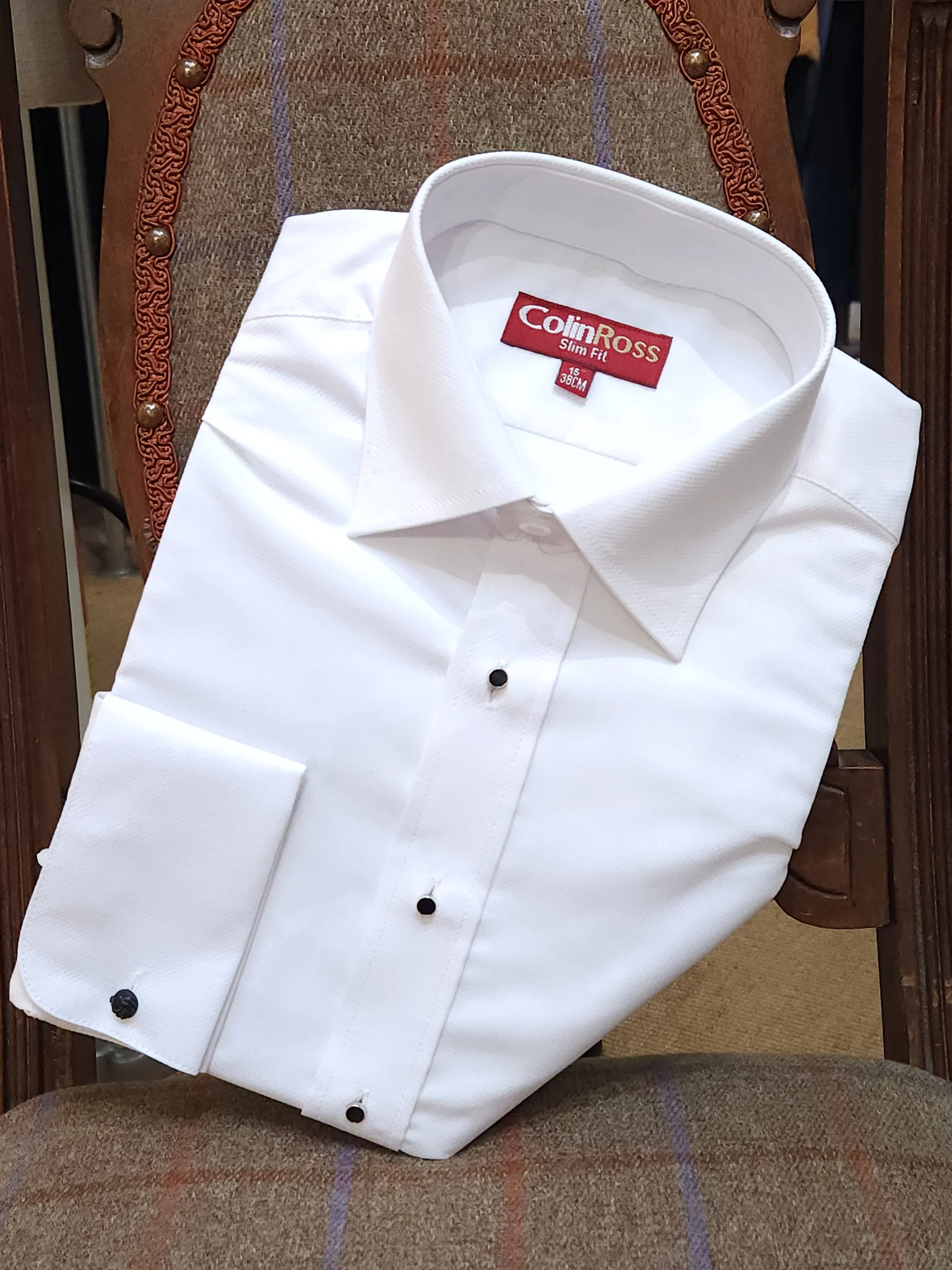 Marcella Regular Collar Slim Fit Evening Shirt