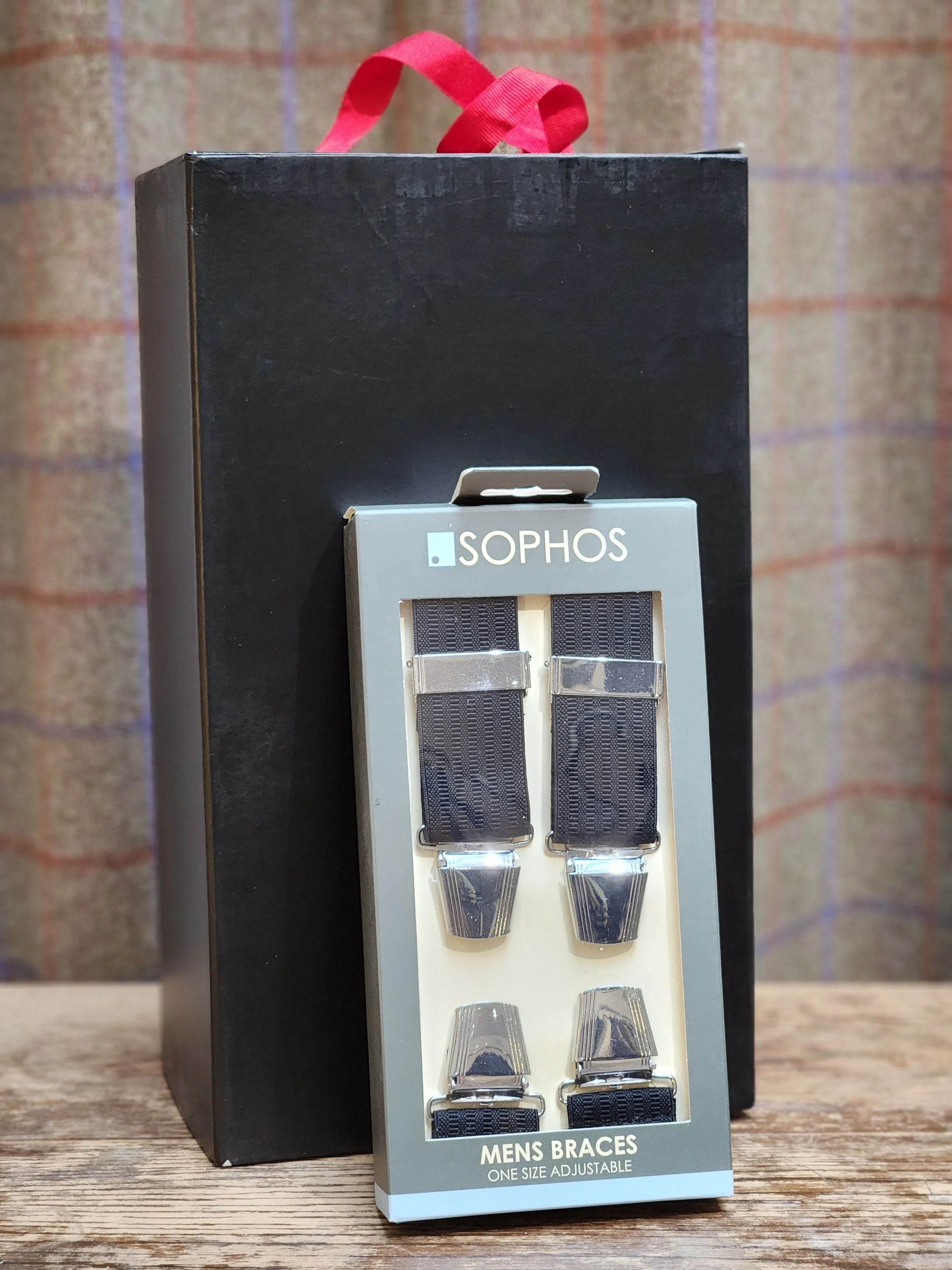 Clip Trouser Braces - Black