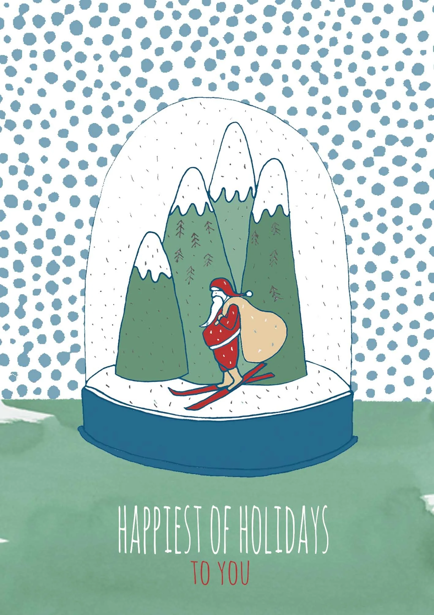 Christmas Greeting Cards illustration