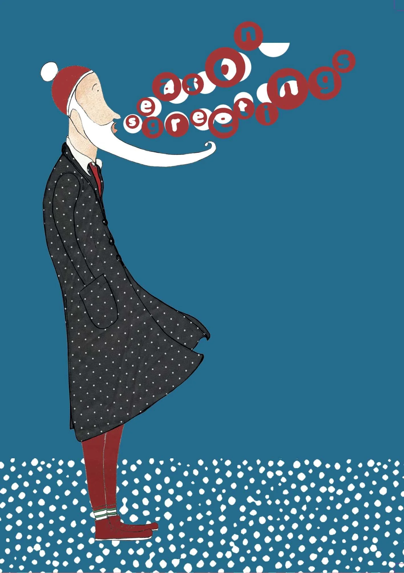 Christmas Greeting Cards illustration