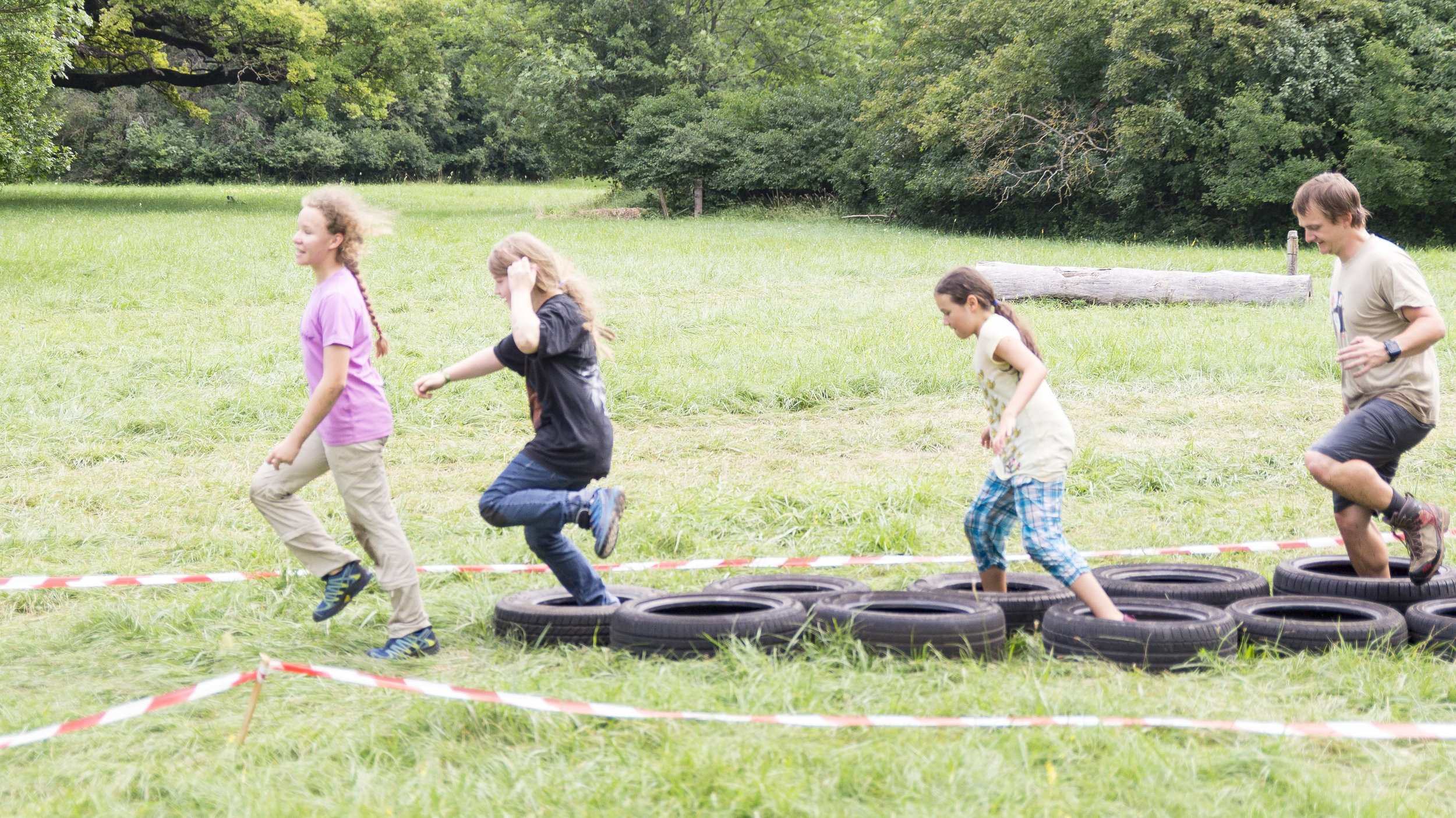 Die GuSp beim Parcour