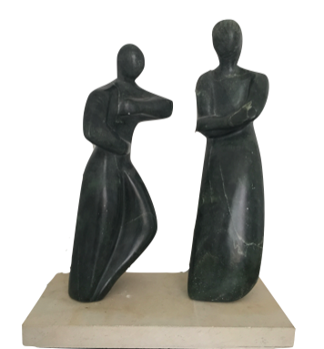 STEATITE NOIR (+socle)