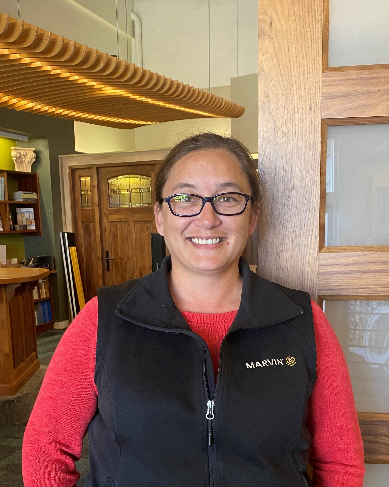 Traverse City Showroom location & staff — curved wood moldings by