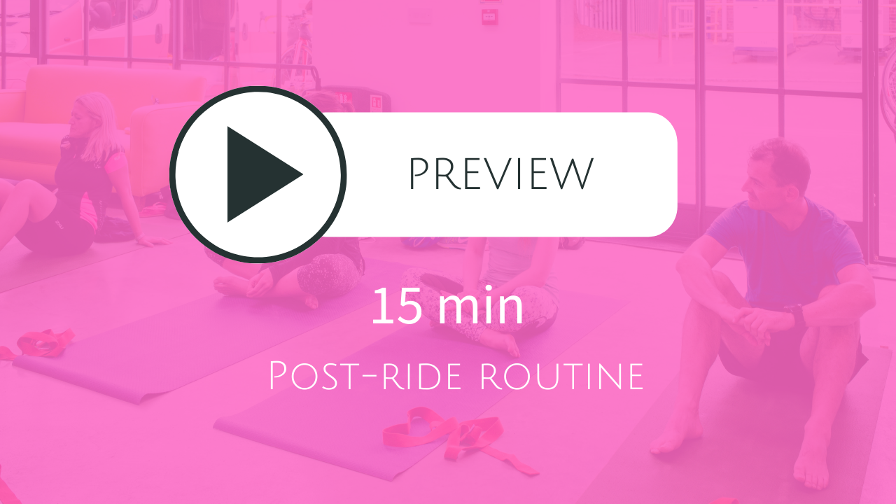 The perfect post-ride routine? — Becci Curtis Yoga