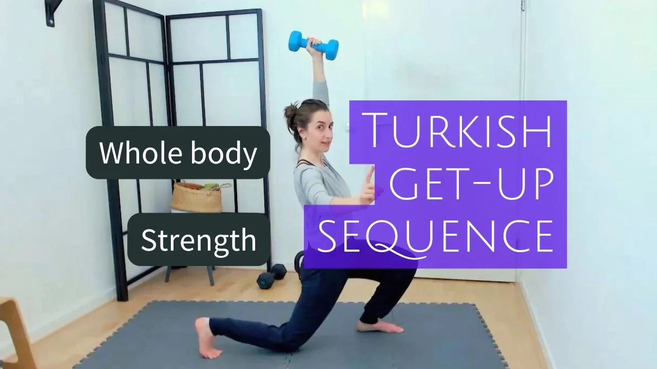 Turkish get-up sequence: whole body strength