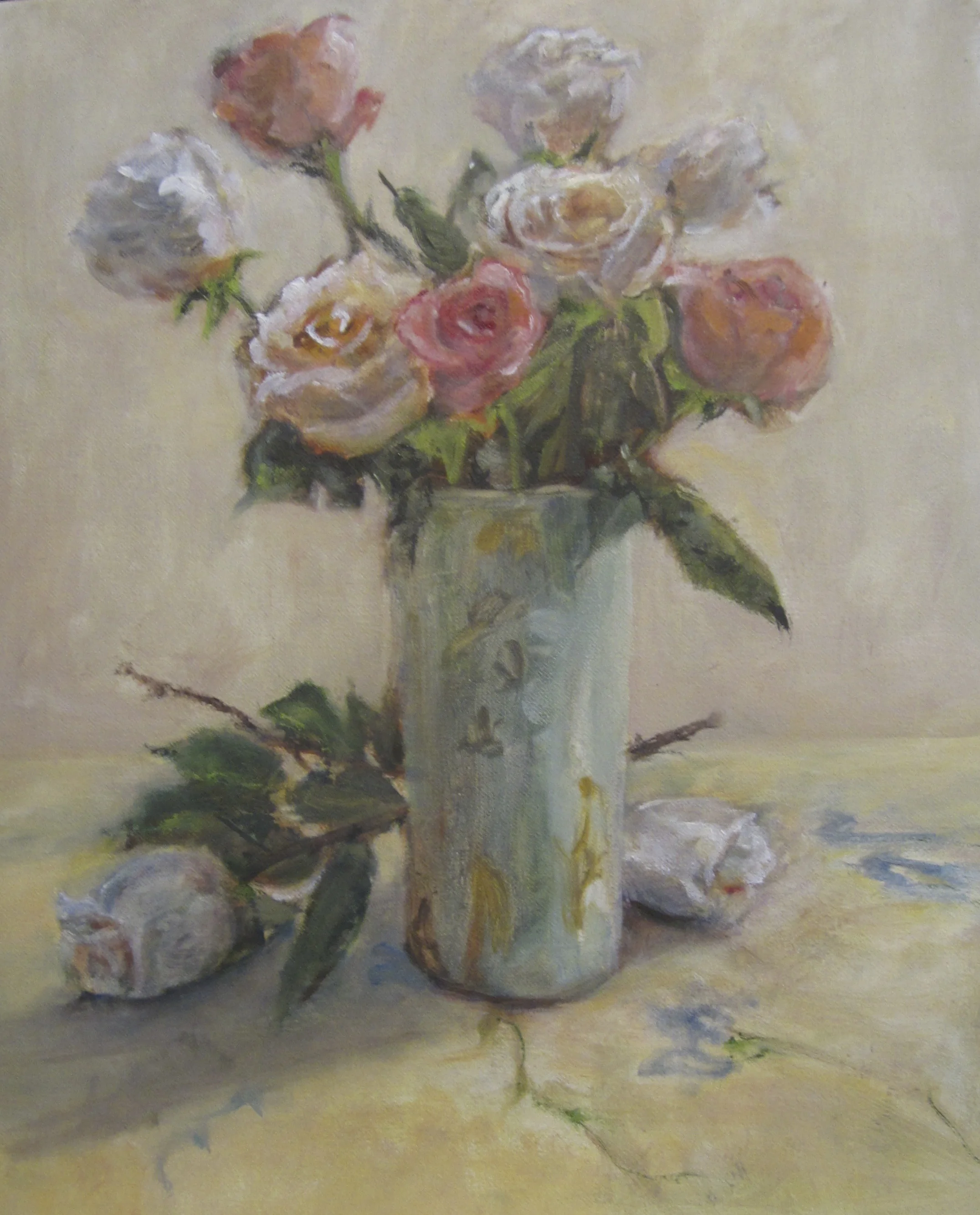 In Full Bloom, Oil, 16” x 20”
