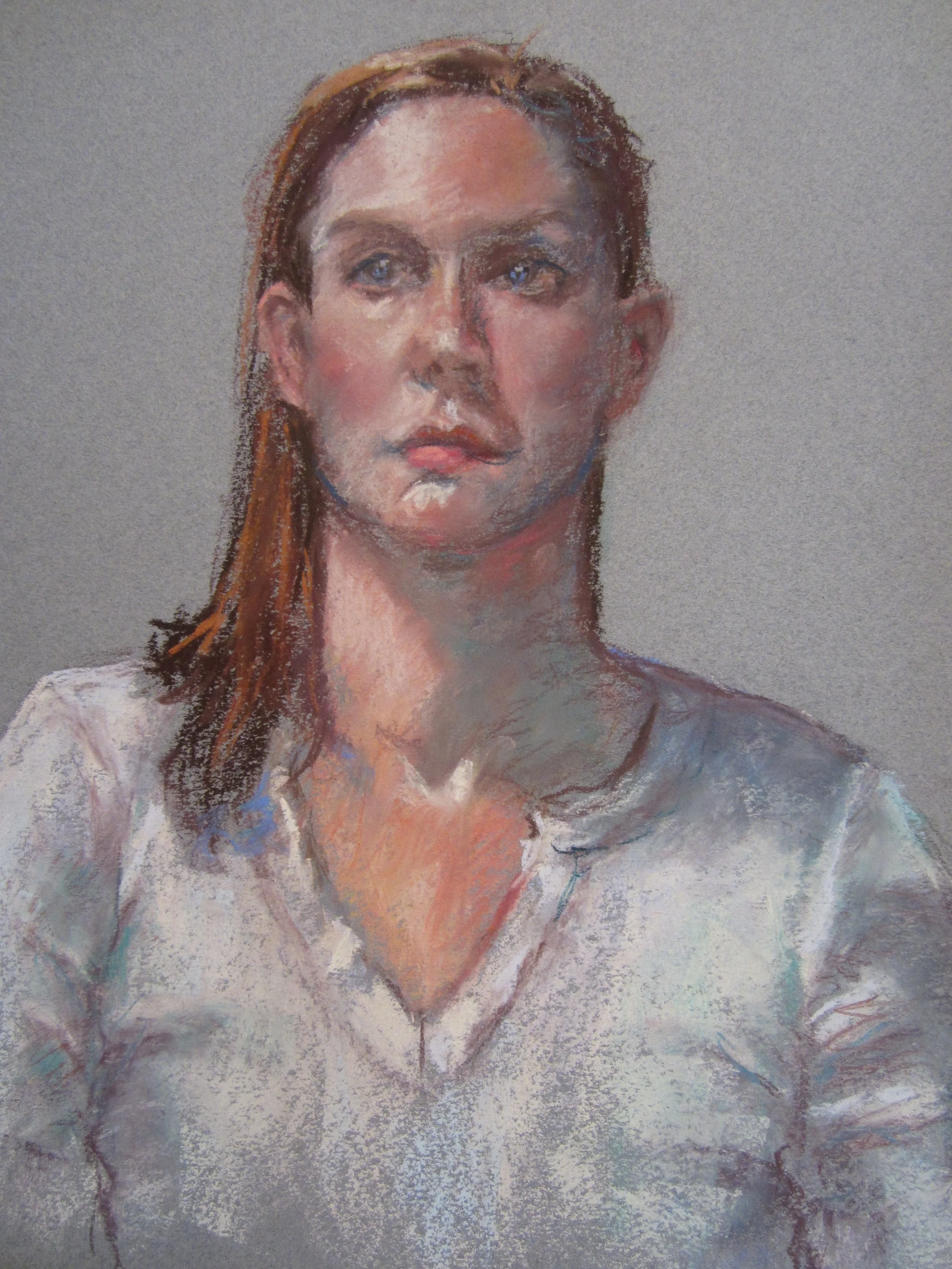 Lost in Thought, Pastel, 11” x 14”