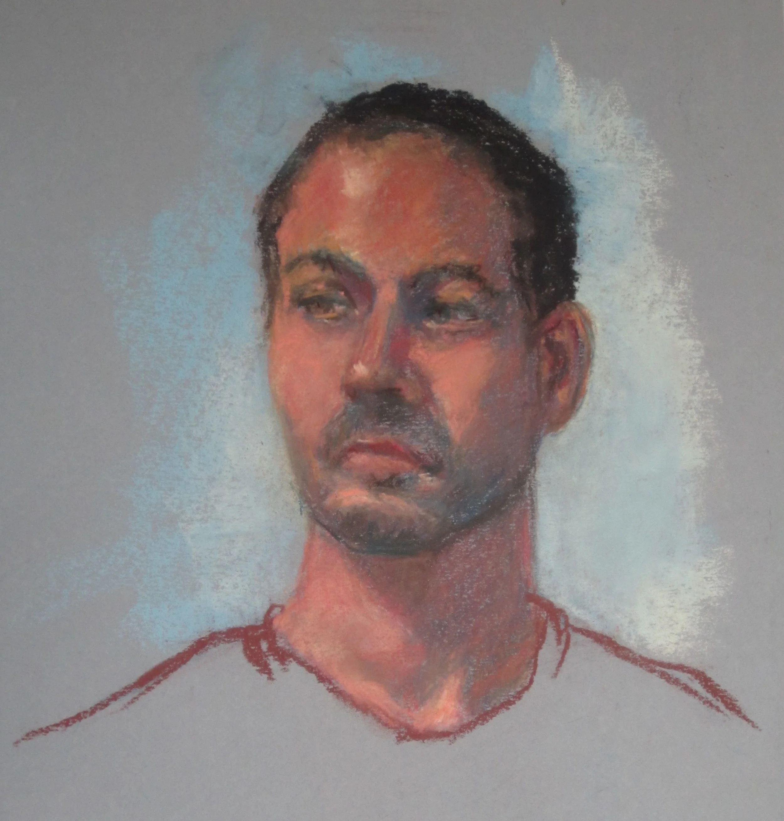 Giam, Pastel, 11” x 14”