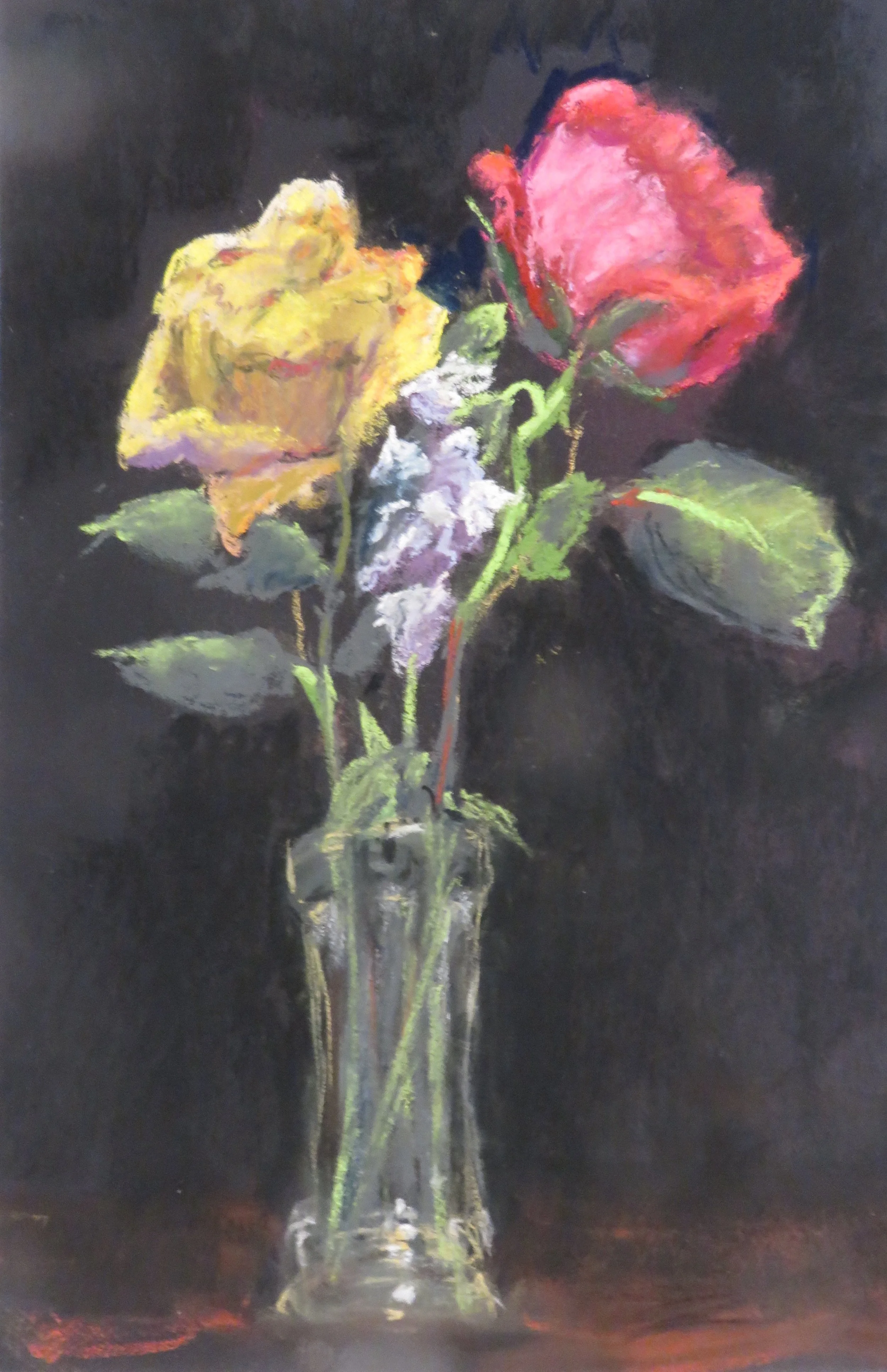 Floral Duo, 14" x 11"
