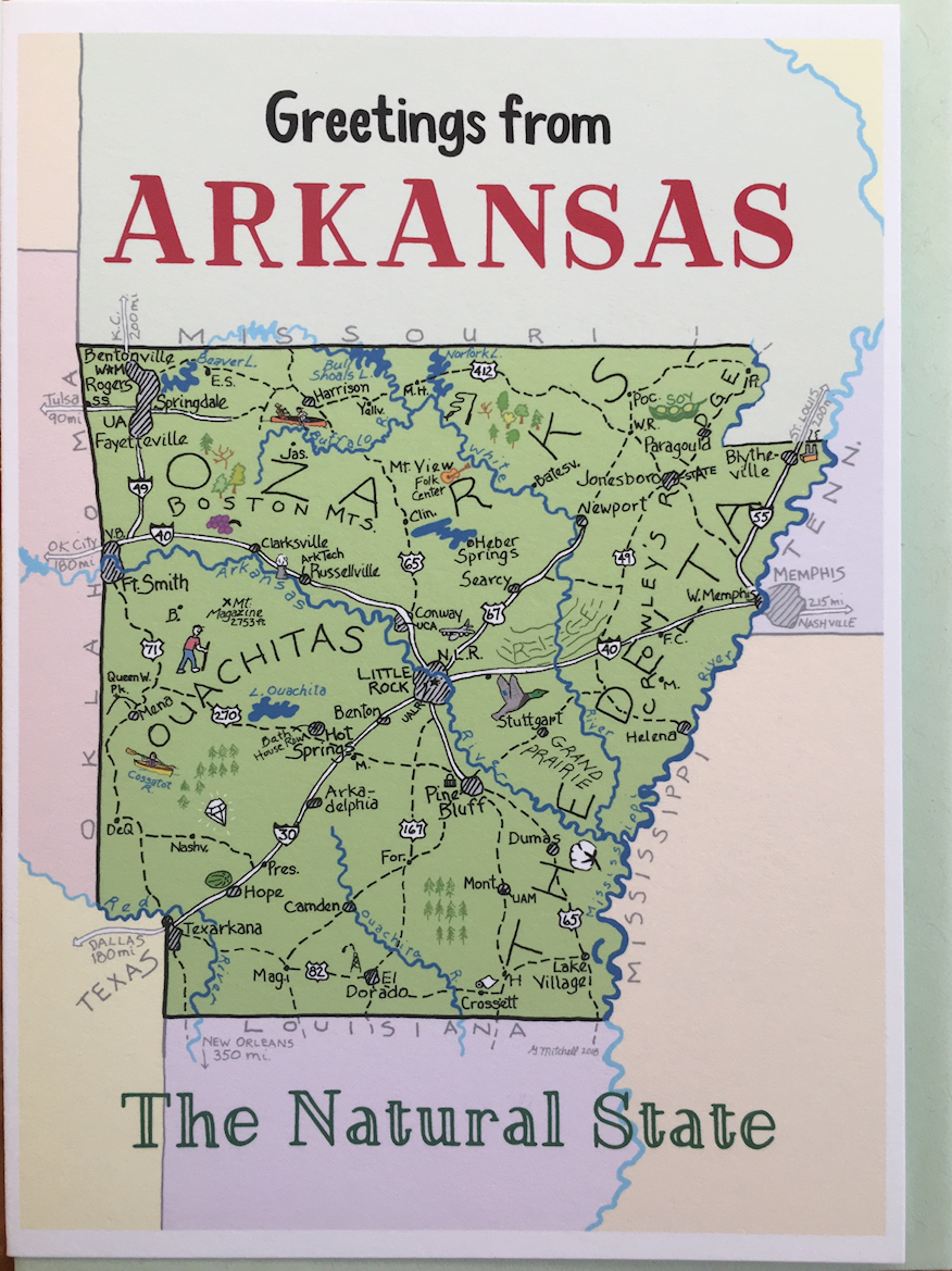 Arkansas Postcard