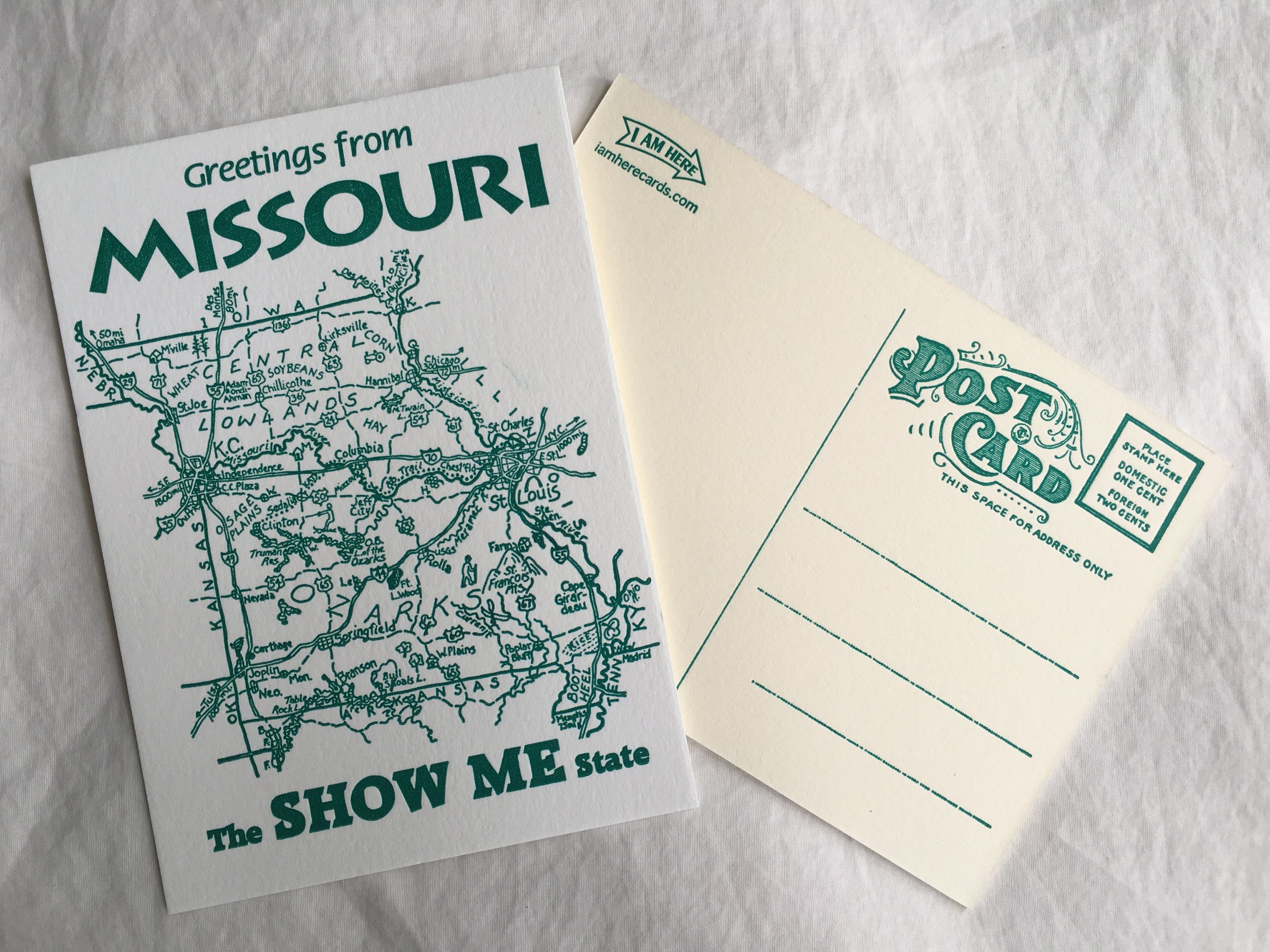 MIssouri postcard