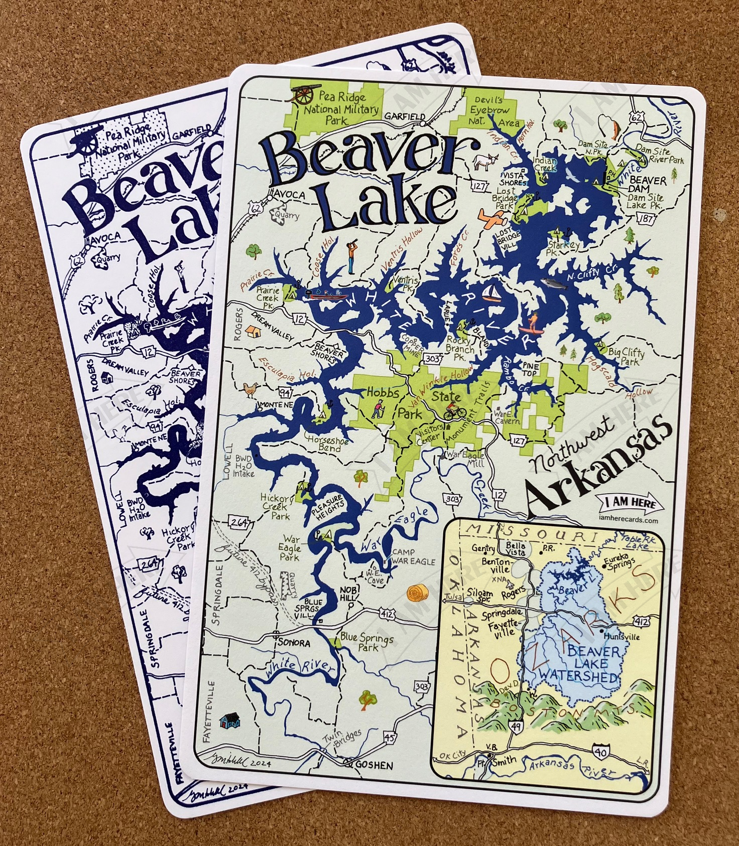 Beaver Lake Postcard
