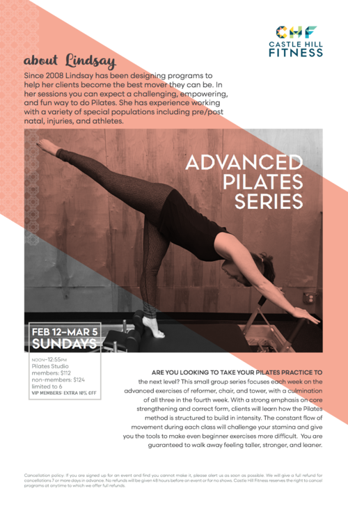 Class Flyer, Castle Hill Fitness