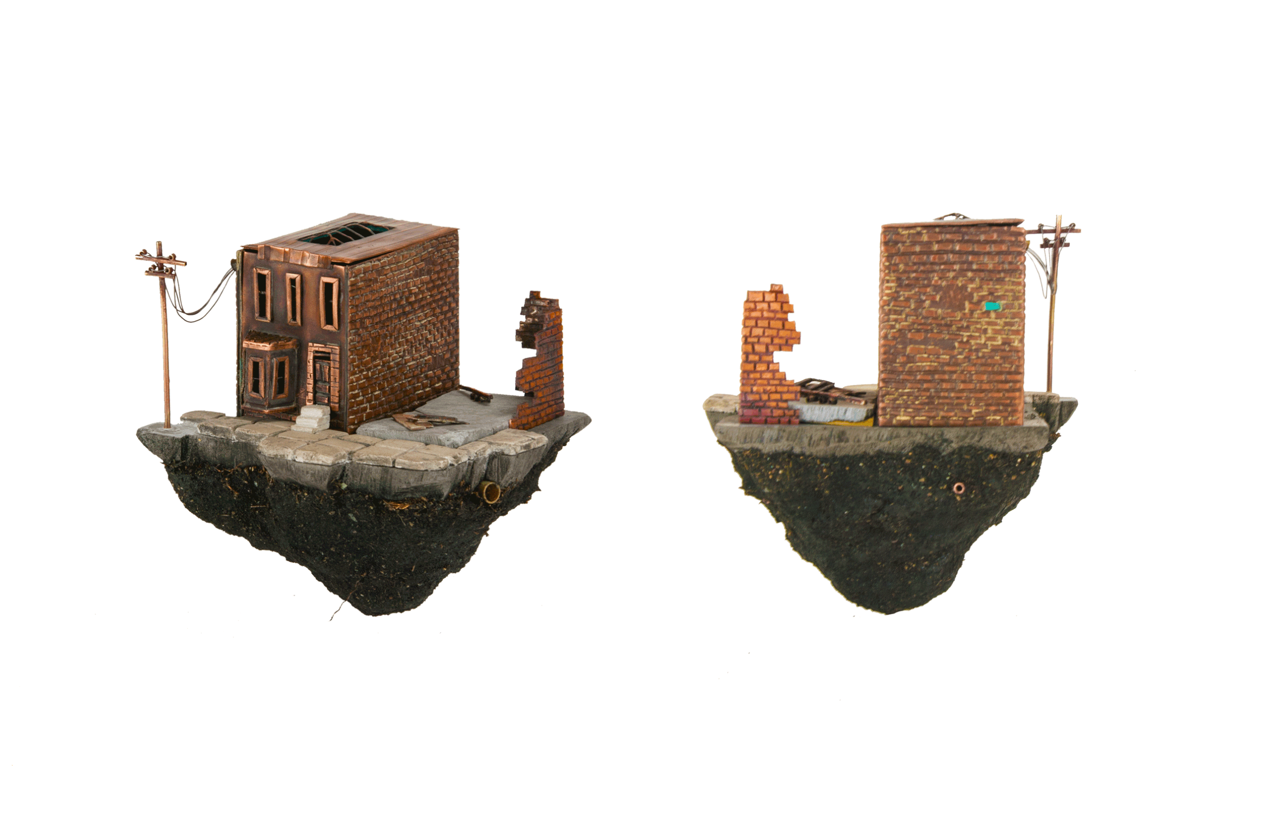 Lonesome Little Row House