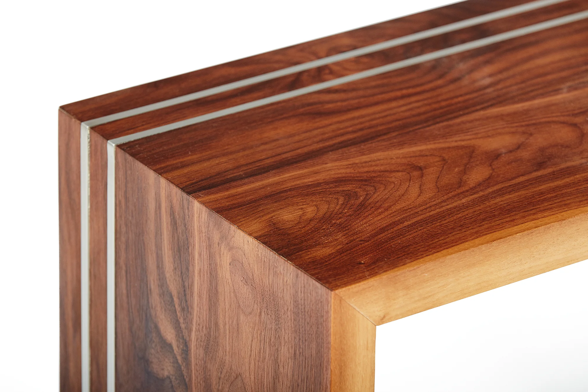 Modern Walnut End Tables. — Living Edge Handcrafted Furnishings