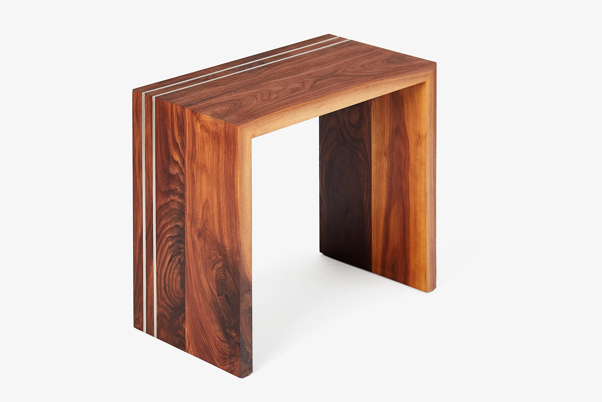 Modern Walnut End Tables. — Living Edge Handcrafted Furnishings