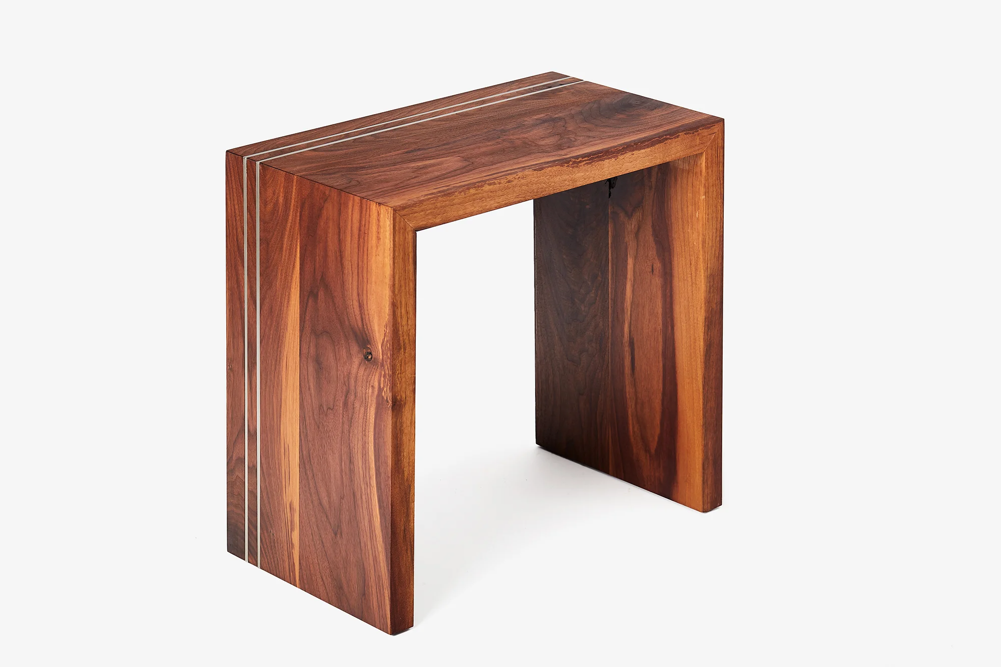 Modern Walnut End Tables. — Living Edge Handcrafted Furnishings