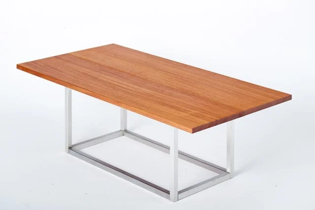 African Mohagany Coffee Table - Right Front View.jpg