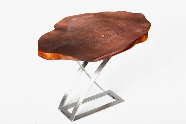 Cedar Cookie End Table - Left Front View.jpg