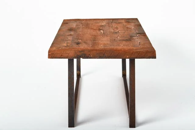 Reclaimed Barnwood Coffee Table - Left End View.jpg
