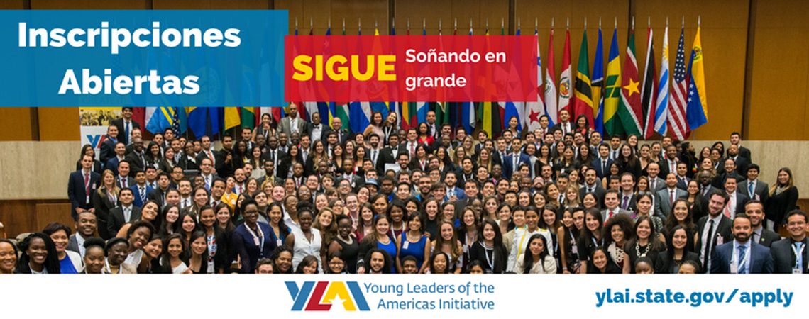 Programa de Becarios Profesionales de la Iniciativa Jóvenes Líderes de las Américas 2018 (YLAI) 