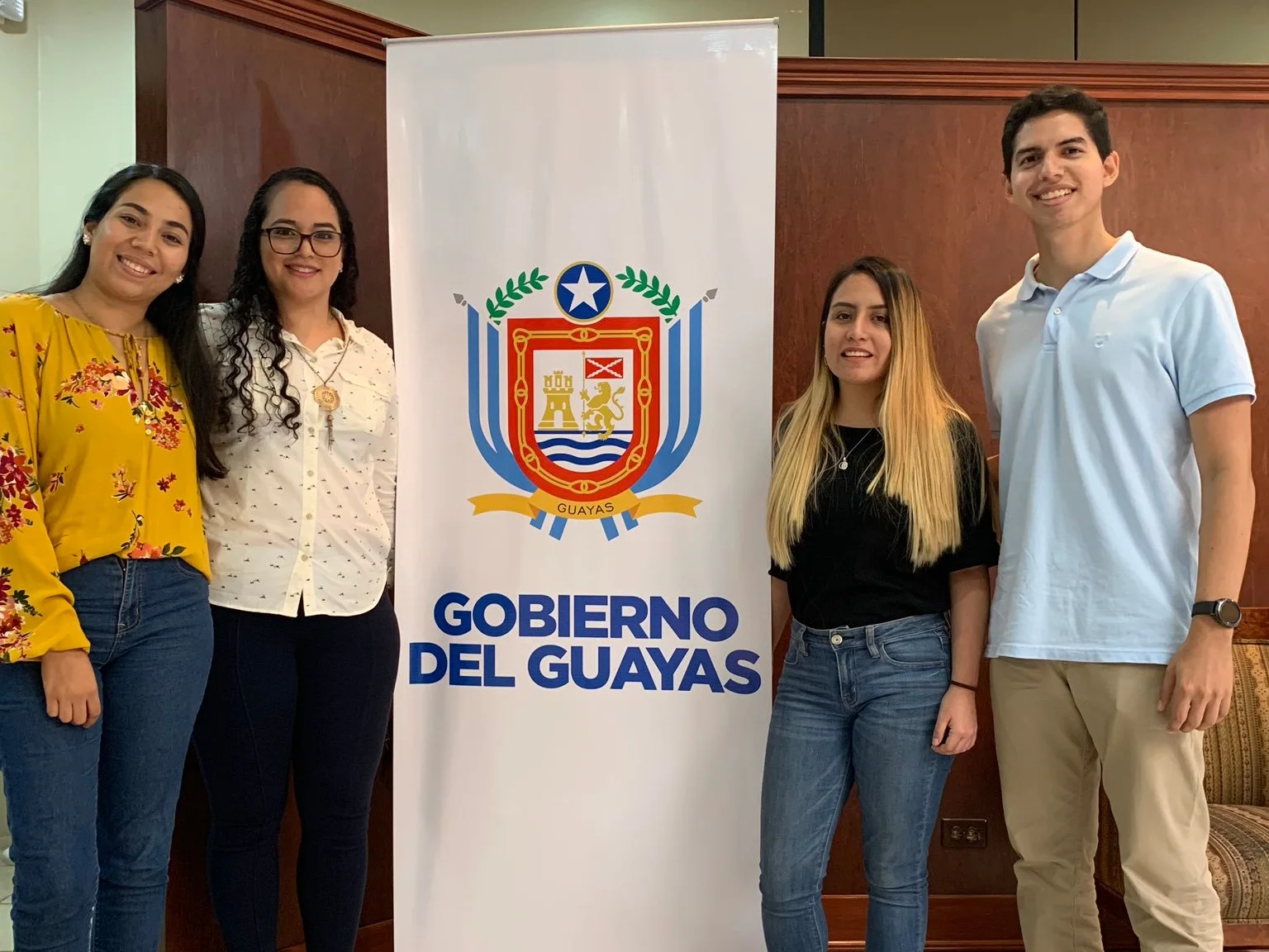 Miembros de clubes y capítulos estudiantiles de ESPOL participan en taller organizado por el Gobierno del Guayas
