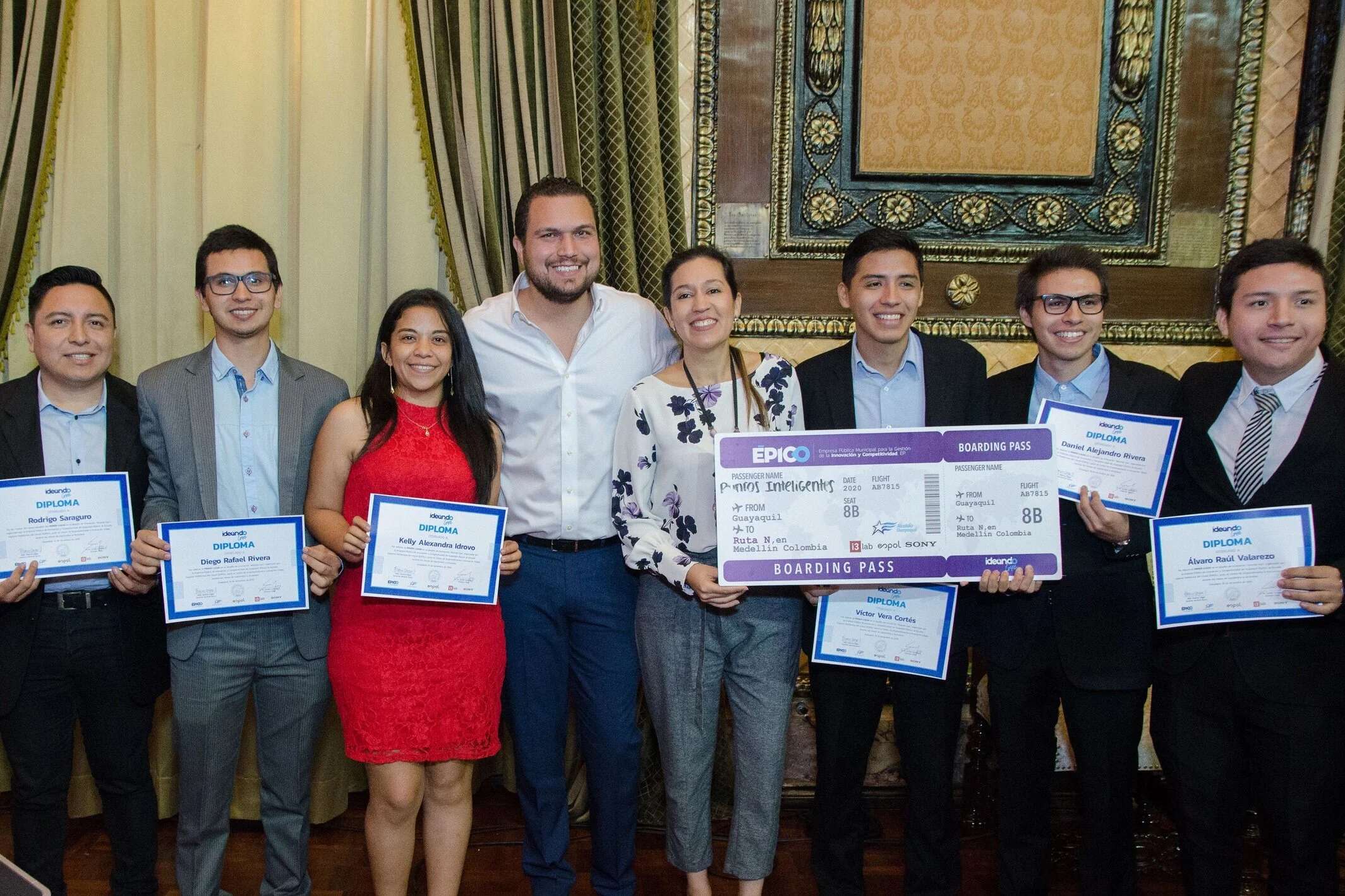 Ganadores del Desafío Ideando GYE