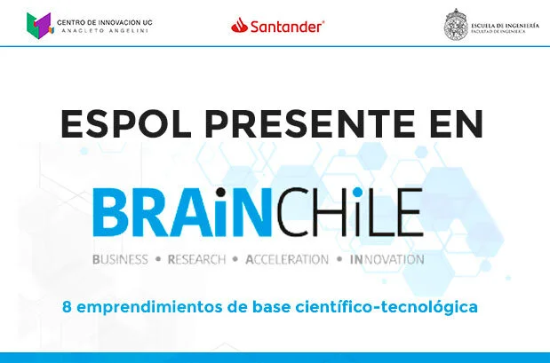 ESPOL presente en la nueva edición de BRAIN CHILE 2020