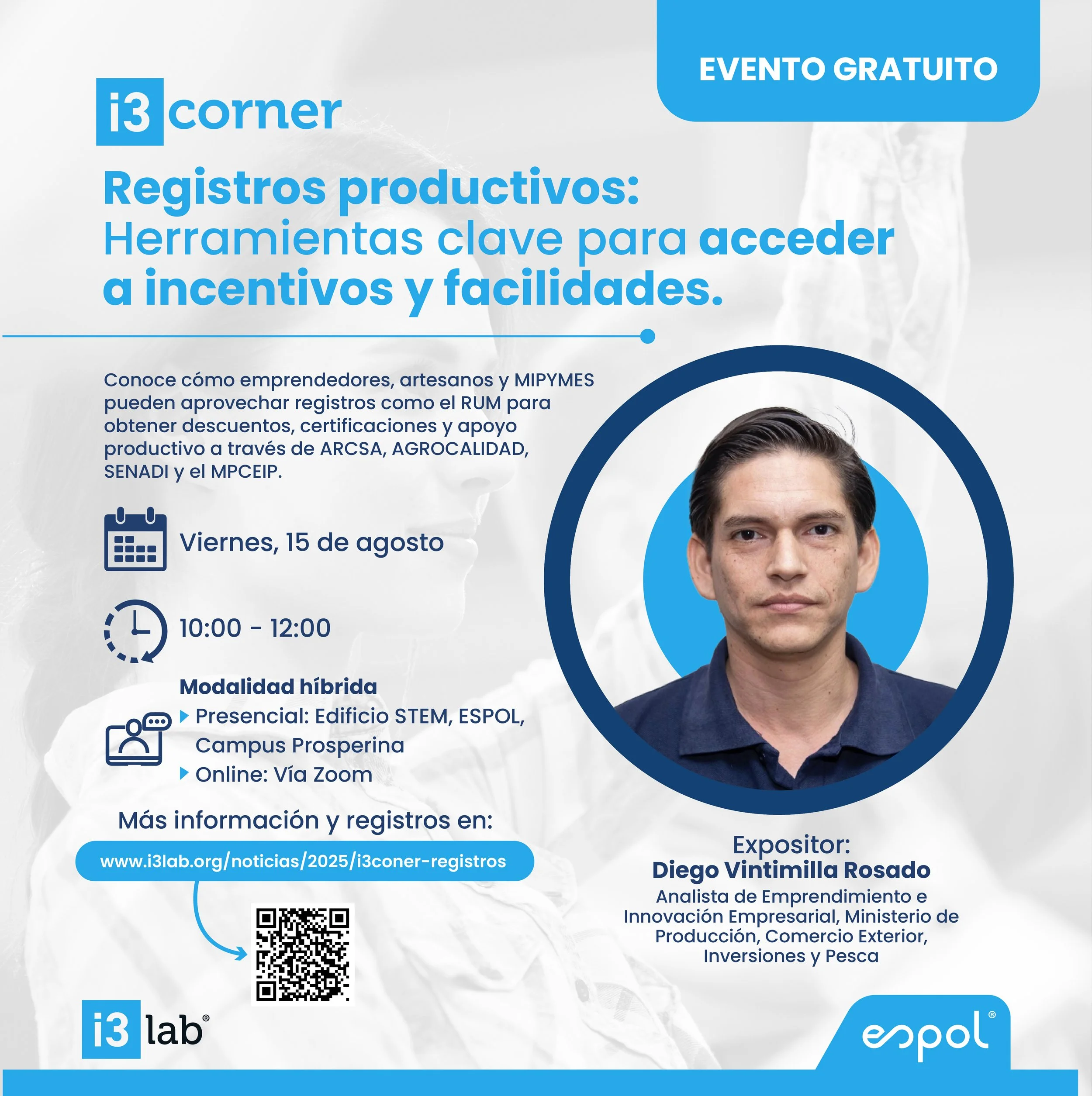 i3Corner Registros Productivos: Herramientas clave para Acceder a Incentivos y Facilidades.
