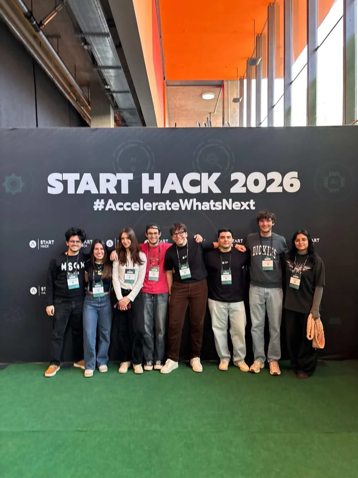 Estudiantes de ESPOL representaron al Ecuador en START Hack 2026 en Suiza
