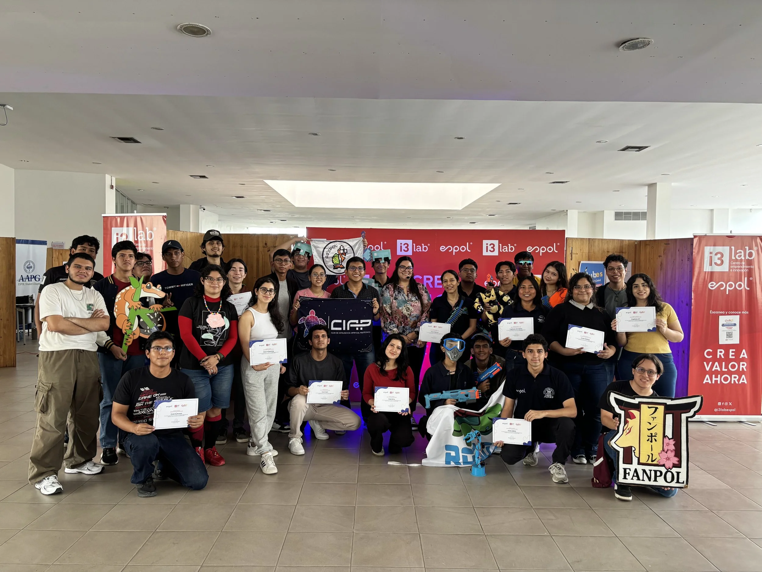 Los Clubes y Capítulos de la ESPOL activaron las competencias del profesional del futuro en la sexta edición de Clubes Ready. Set. Join!