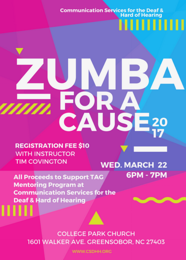 Zumba for A Cause — CSDHH