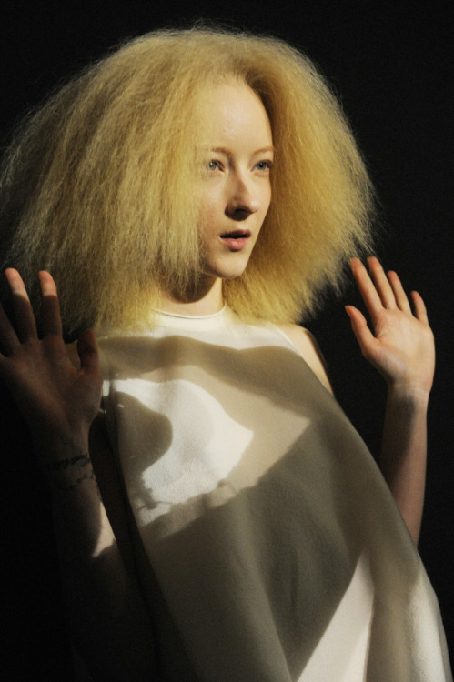 Rick Owens. Paris FW16. Lead Hair: Duffy