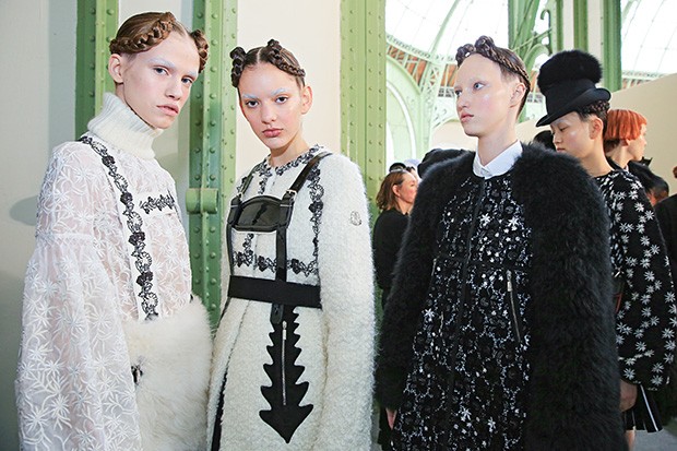 Moncler Paris FW16. Lead Hair: Duffy