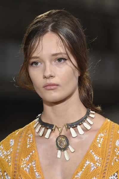 Tory Burch New York SS16. Lead Hair: Guido Palau.