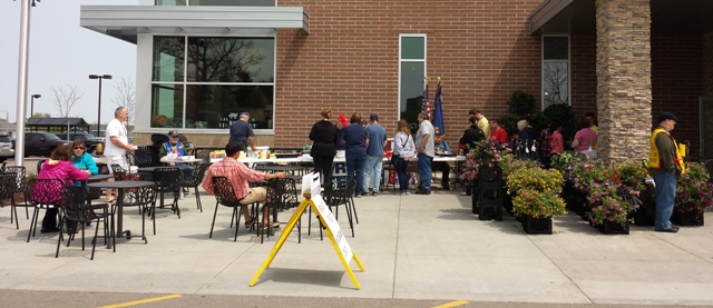 Brat Fest held at Metro Market on May 7, 2016.