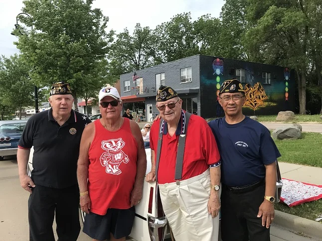 Memorial Day Parade Participants, 5-28-2018.