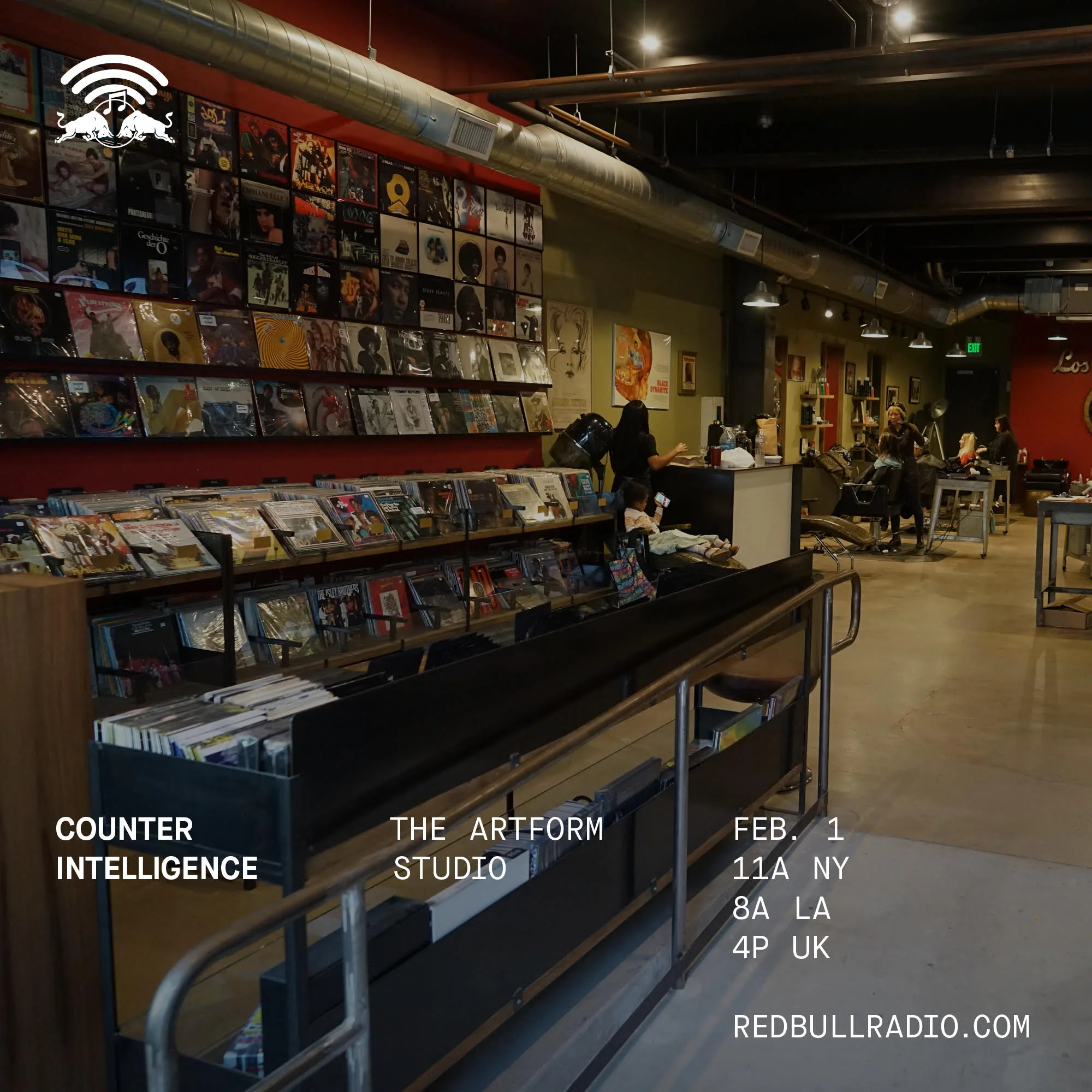 Redbull Radio: Counter Intelligence - The Artform Studio