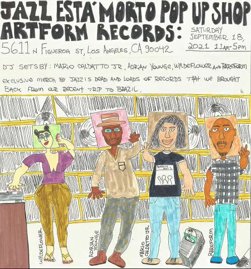 "JAZZ ESTA MORTO" Pop-Up Shop @ The Artform Studio
