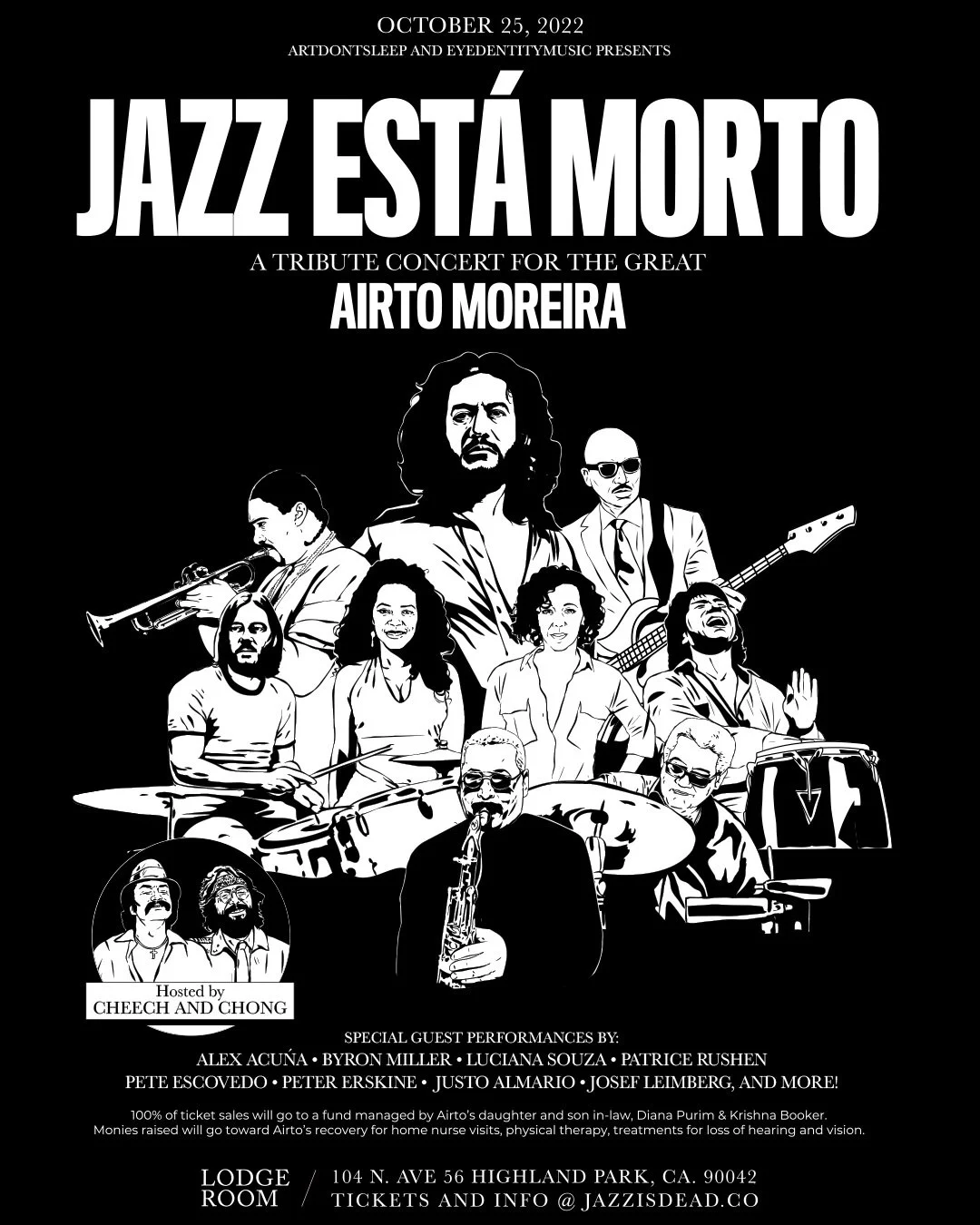 JEM presents a tribute concert for the great Airto Moreira