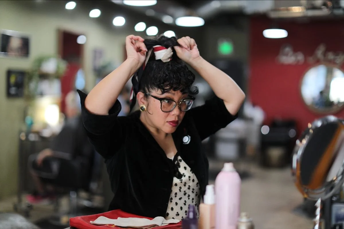 MARY WILSON INSPIRED UPDO