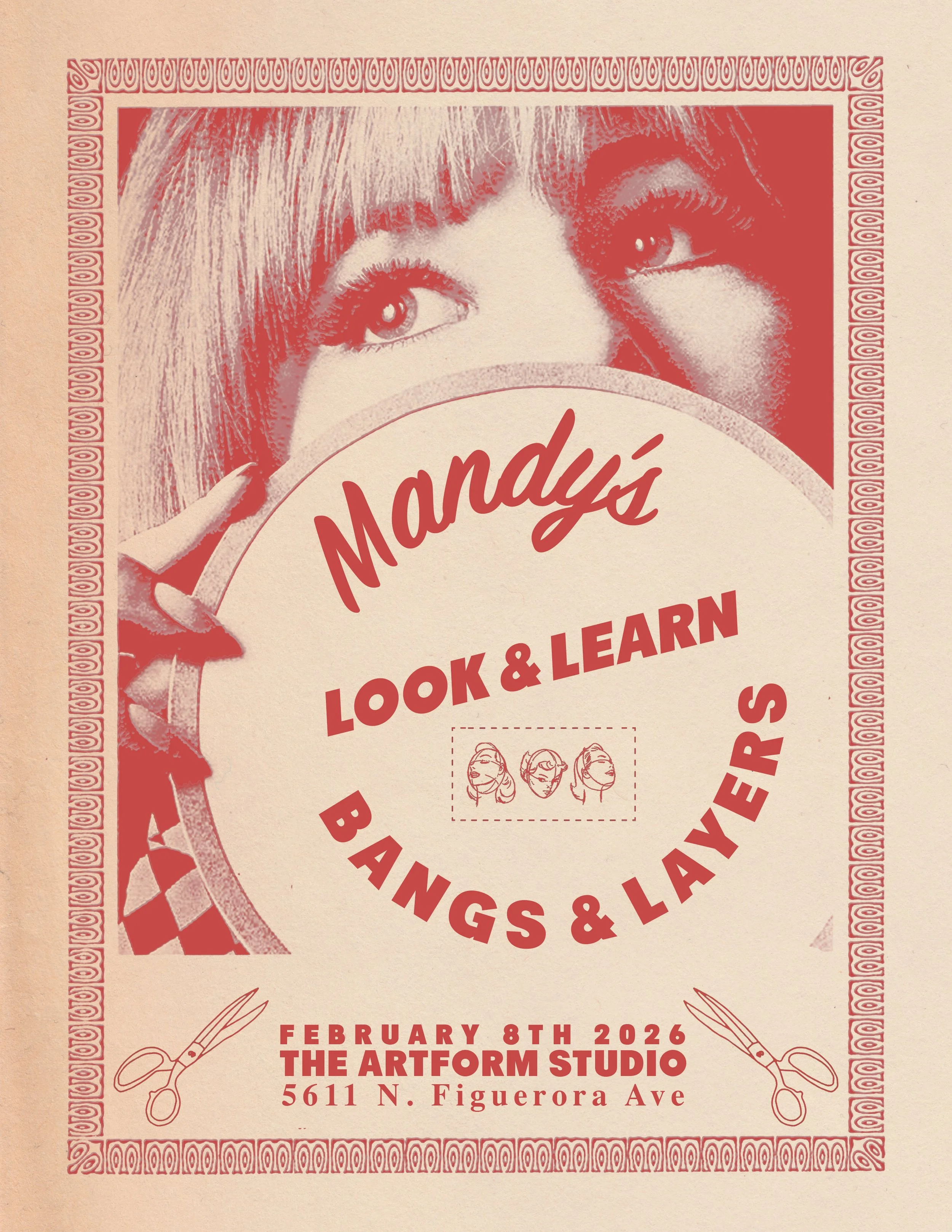 MANDY'S HAIRCUTTING LOOK &amp; LEARN