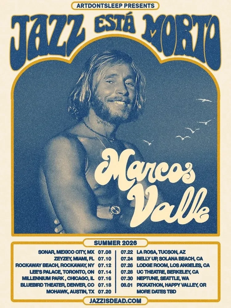 ARTDONTSLEEP PRESENTS: JAZZ ESTA MORTO - MARCOS VALLE