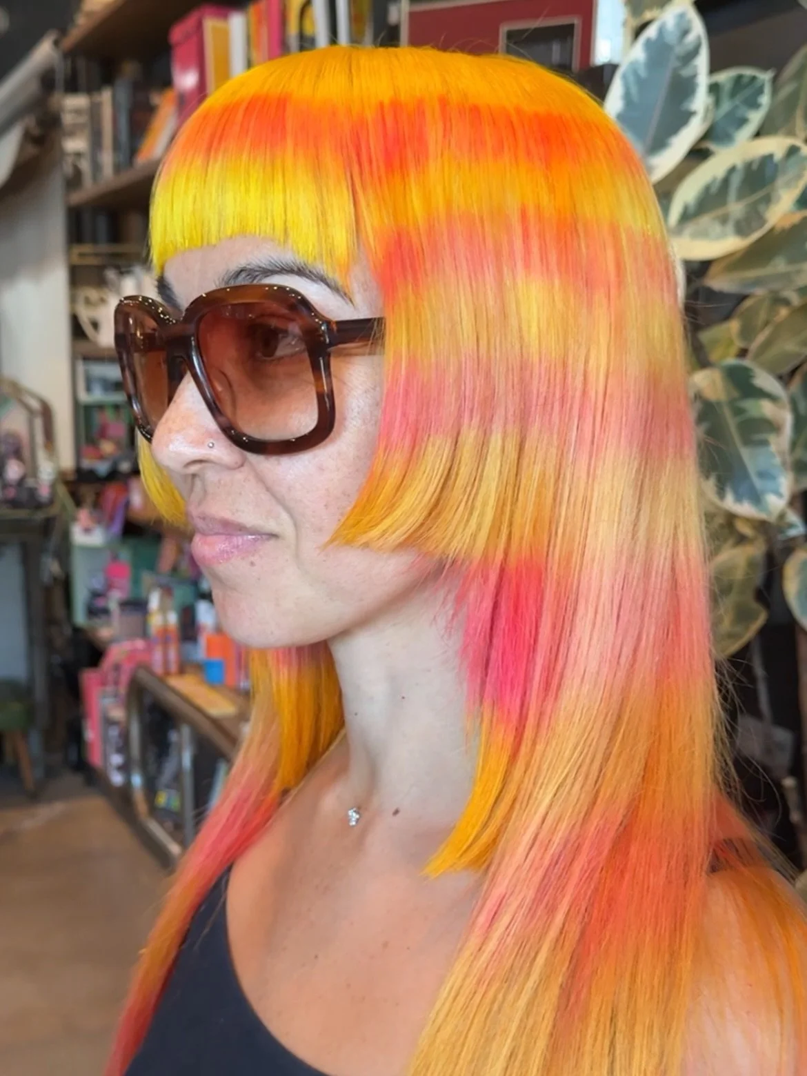 Hime cuts by Sherry @sherryyounge 

The Hime originated during the Haien Period when Japanese noblewoman would have their hair cut to their ears during a coming of age ceremony called Binsogi. Today, it&rsquo;s popular for its alternative style and v