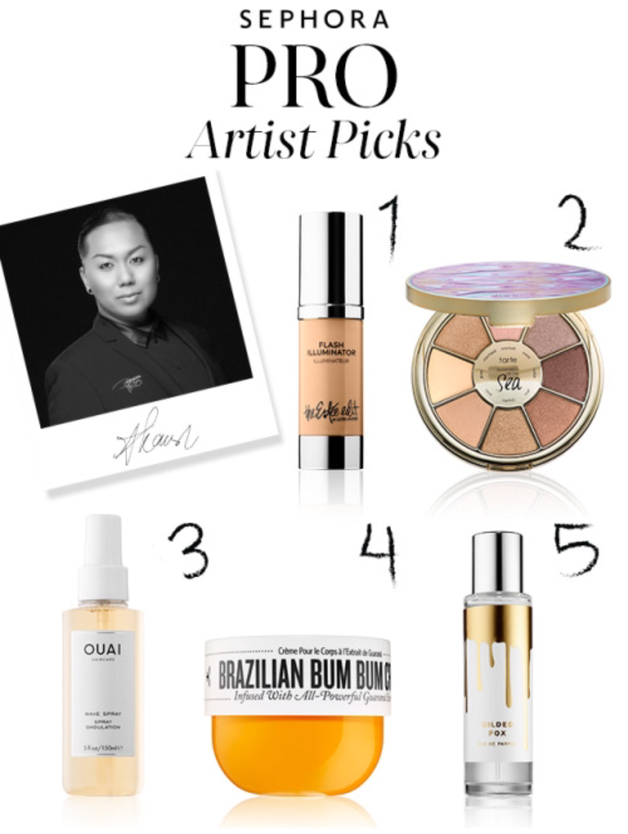 Sephora PRO Artist Picks