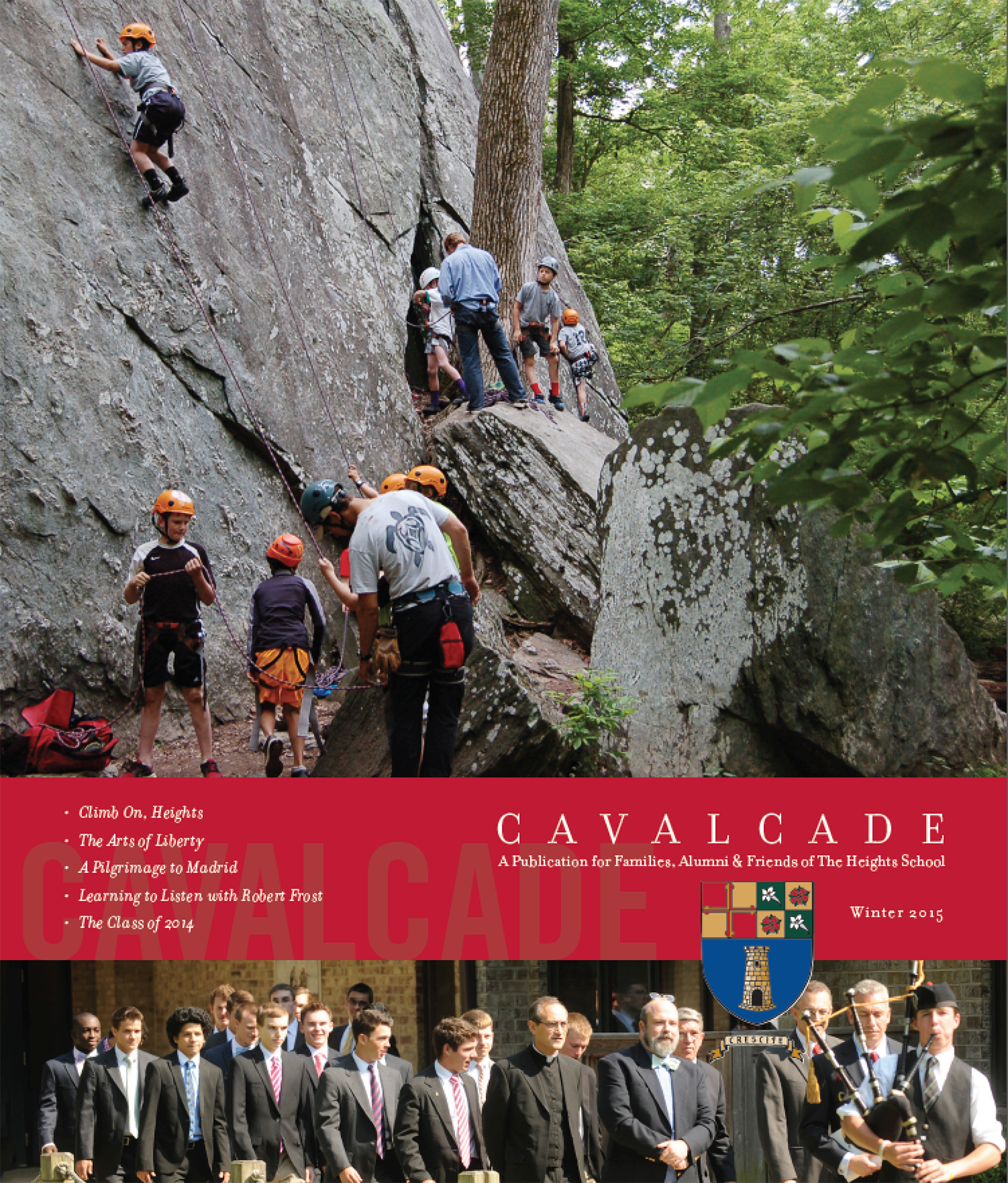 School's yearly magazine