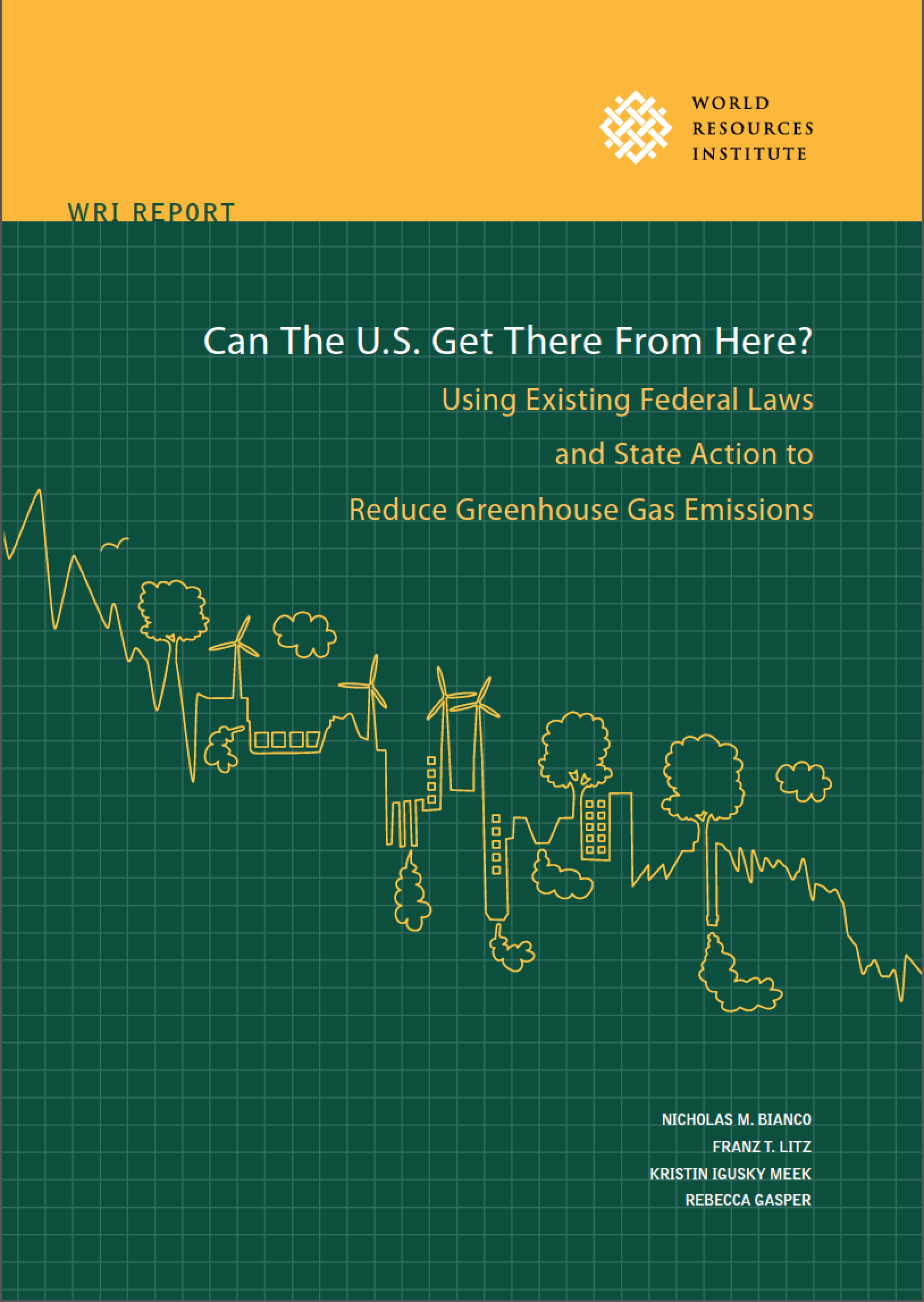 96-page chart-intensive report for World Resources Institute