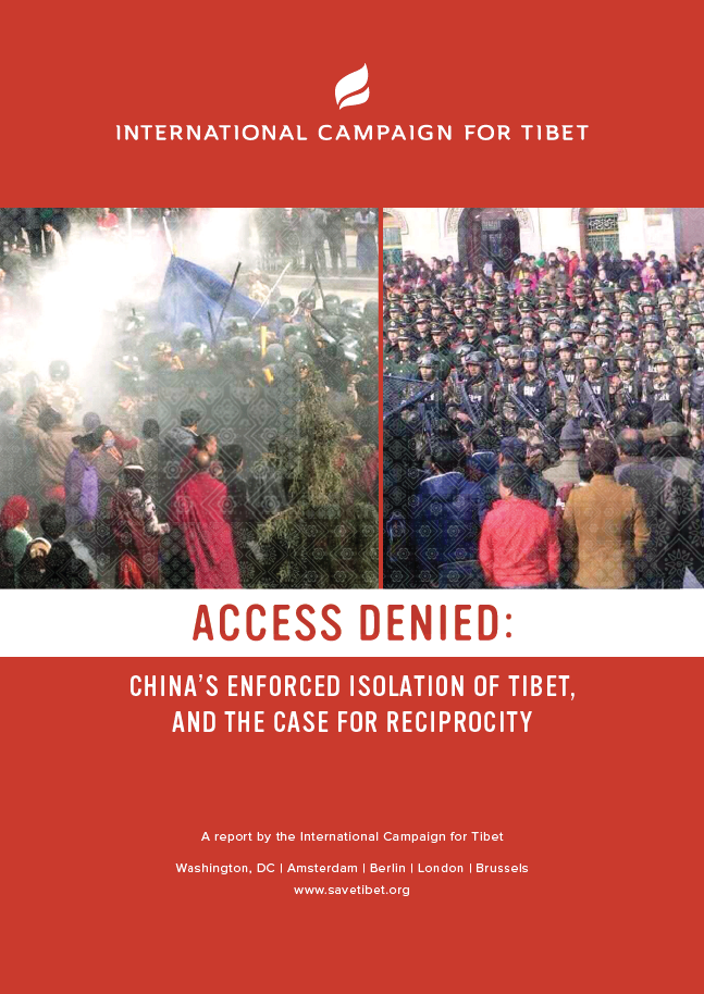 Report for International Campaign for Tibet